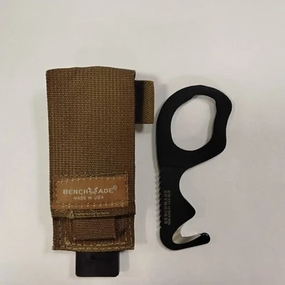 Benchmade 7 Hook Safety Cutter Rescue Tool w/ MOLLE Sheath Made in USA - Изображение 1 из 3