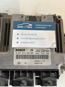 MOTORSTEUERGERÄT MIT DECODER RENAULT MEGANE SCENIC 1.9 DCI 0281012589 8200527725 - Bild 1 von 8