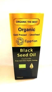 Organic The Best Organic Egyptian Black Seed Oil Black Cumin 100ml - Picture 1 of 1