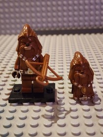 LEGO: Wookie Warrior  &   Head Piece-From Set 7258 (2005) - RETIRED! 
