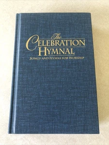 The Celebration Hymnal Songs and Hymns for Worship 1997 Blue Hardcover KJV - Picture 1 of 7
