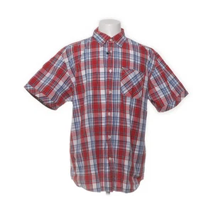 Tom Tailor, Kurzarmhemd, Größe: XL, Rot/Weiß/Mehrfarbig, Baumwolle #SoN - Bild 1 von 5