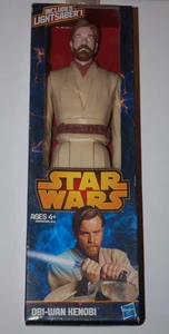 Obi-Wan Kenobi 12"-Hasbro-Star Wars La Venganza de los Sith escala 1/6-sin usar, en caja-2013 - Imagen 1 de 5