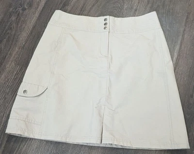 Falda Sahalie Mujer Talla 12, 35x20 Tostado Caqui Carga (471) Foto 1 de 3