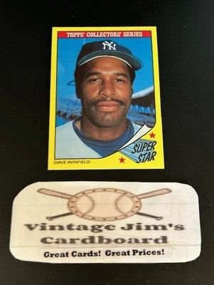 1986 Topps Woolworth's Super Stars - Dave Winfield #33 Set Break NM-MINT!👀🔥🔥 - Image 1 of 2