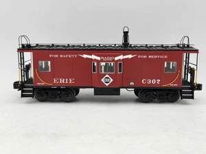 Lionel 6-17644 Erie Bay Window Lighted Caboose - w/ Smoke - VIDEO - Used - Picture 1 of 12