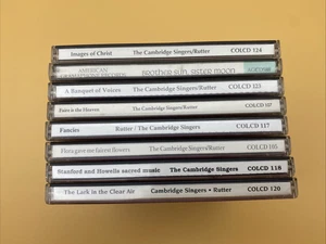 LOT (8) CD John Rutter Fancies Cambridge Singers Images of Christ Banquet Voices - Bild 1 von 10