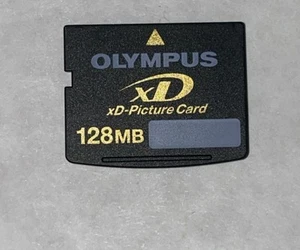 Olympus xD Picture Card 128MB Camera Memory - TESTED ✅✅ - Picture 1 of 2