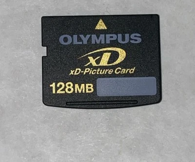 Olympus xD Picture Card 128MB Camera Memory - TESTED ✅✅ - Image 1 of 2