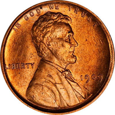 1909-P VDB Lincoln Cent - Image 1 of 2