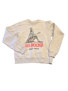 Half Price Books Gray Sweatshirt With Logo Print Med - Picture 1 of 4