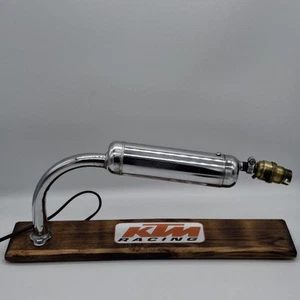 Lámpara de escritorio para motocicletas de carreras KTM hecha a medida garaje cueva - Imagen 1 de 6