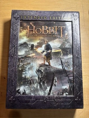 The Hobbit: the Battle of the Five Armies (Extended Edition) (DVD, 2014) - Image 1 of 4