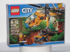 🧱LEGO 60158 City Jungle Cargo Helicopter 🚁 2017 NEW+SEALED Set NIB Retired