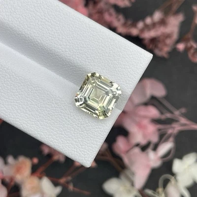 AIGS Certified Yellow Sapphire Unheated Sri Lanka 5.16ct – 9mm (YS0038) Natural - Image 1 of 3