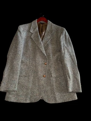 Vintage Pendleton 100% Virgin Wool Tweed Sport Coat Men's Size 44R - Image 1 of 4