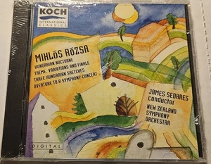 Rozsa: Theme Variations & Finale / Hungarian Nocturne / Overture to a CD SEALED - Imagen 1 de 2