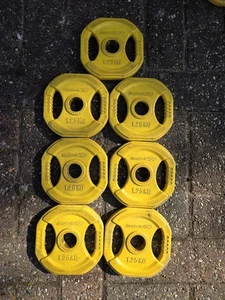 7 piastre di peso Reebok 1,25 kg 1 pollice  - Foto 1 di 4
