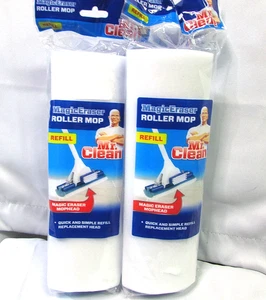 Mr. Clean Magic Cleaning Eraser Blue and White Roller Mop Refill - 2 Pack - Picture 1 of 5