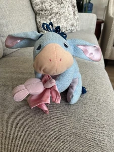 Peluche vintage de 7" Walt Disney World Eeyore Winnie The Pooh de peluche - Imagen 1 de 3