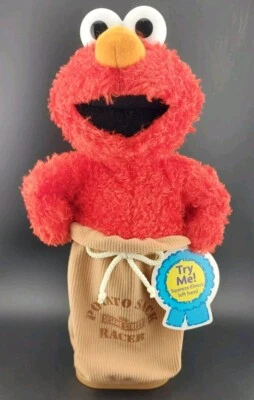 De colección 2002 Fisher Price Sesame Street Elmo Saco de Patatas Corredor Foto 1 de 4