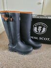 Royal Scot Lomond Ladies Black Riding Boots Size Uk 4