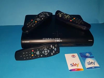 decoder my sky hd 3D on demand 500GB legge tutte le schede  X VISIONE IN HD - Immagine 1 di 2