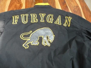 Furygan "Doublure" New Motorbike Motorcycle Textile Jacket - Black Yellow XL - Picture 1 of 24