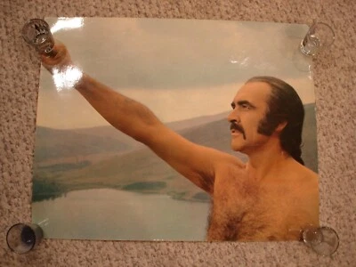 Póster fotográfico grande de la película Sean Connery Zardoz 16X20 impreso en Italia 20th Cen Fox Foto 1 de 4