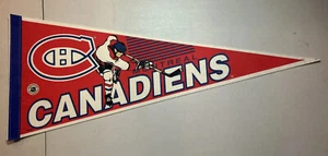 NWT Vintage Montreal Canadiens NHL Hockey Full Size Pennant Flag - Picture 1 of 5