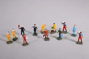 ZX093 Starlux Train Figurine Ho travailleur rail cheminot voyageur marin 12 u - Picture 1 of 6