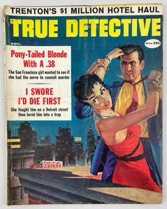True Detective Magazine, August 1959, Vintage True Crime Stories, Pulp - Picture 1 of 5