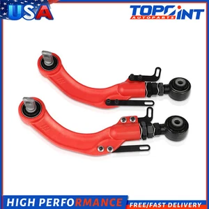 Rojo para 06-13 Honda Civic FA FG JDM 2 piezas ajuste trasero Kit de brazo de control Camber Emusa - Imagen 1 de 5