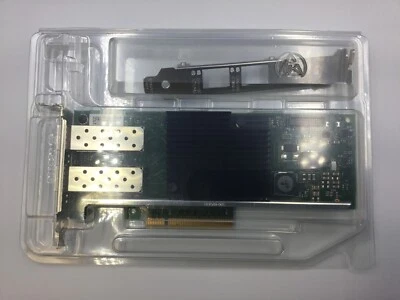 Original INTEL X710-DA2 Ethernet 10G 2port Network Adapter X710DA2 Both Brackets - Image 1 of 3