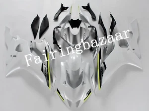 Fit for 2017-2019 YZF R6 Pearl White Silver ABS Injection Bodywork Fairing Kit - Picture 1 of 7