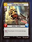 Star Wars Unlimited Spark of Rebellion 3X Scout Bike Pursuer Common Card