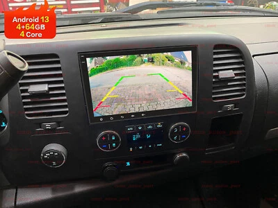For Chevy Silverado 1500HD 2500HD 3500HD CarPlay Android 14 8" Car Stereo Radio - Image 1 of 4