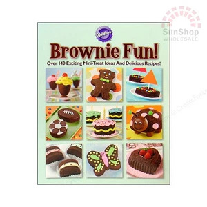 WILTON Brownie Fun Book Over 140 Exiting Mini-Treat Ideas & Delicious Recipes! - Bild 1 von 3