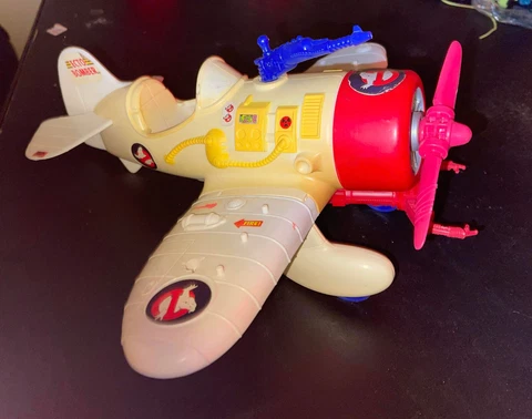 Ecto Bomber Airplane Vehicle The Real Ghostbusters 1990 Kenner Cover
