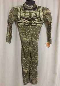 Boy Costume Desert Commando Operation Rapid Strike Size Small Jumpsuit Only Camo - Picture 1 of 7