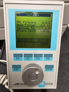 Handheld Remote Controller for CTC Analytics PAL Autosampler System, ver 1.0.8 - Picture 1 of 3