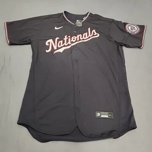 Washington Nationals Nike Alternate MLB Vapor Authentic Jersey Size 48 $354 - Picture 1 of 9