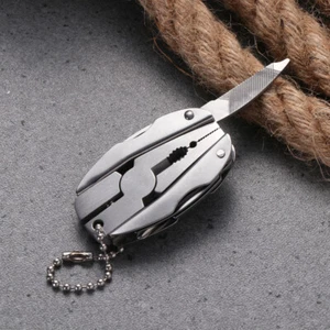 Mini Multifunction Multi-tool Pliers Stainless Steel Hammer Wrench Pliers Tools - Picture 1 of 11