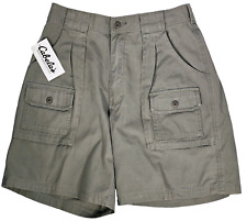 Cabela's Women's 7-Pocket Hiker Shorts Olive Green 12 Waist, 8" Inseam, NWT