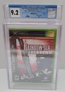 Tom Clancy's RAINBOW SIX LOCKDOWN * CGC 9.2 Sealed A+ (2005 Microsoft Xbox) - Picture 1 of 6
