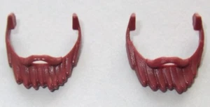 02412, Bart, Vollbart, schräg, rotbraun - Picture 1 of 5