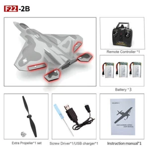 VOLANTEX 2.4G 4CH BM16 F22 RC Airplanes Flight Aerobatic RTF Glider Fighter Toy - Picture 1 of 15