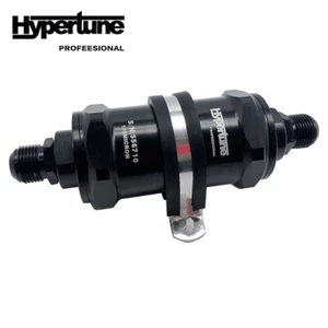 AN10 Fuel Filter For Petrol Diesel E85 Ethanol W/100 Micron Cleanable Element - Picture 1 of 7