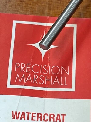 CANTIDAD UNA PIEZA 3/16” O .1875” DIÁMETRO VARILLA TALADRO PRECISIÓN EJE 11.5” LARGO Foto 1 de 4