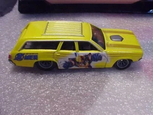 Hot Wheels Mint Loose Ultimate X Men '71 Plymouth Satellite with Real Riders - Picture 1 of 2